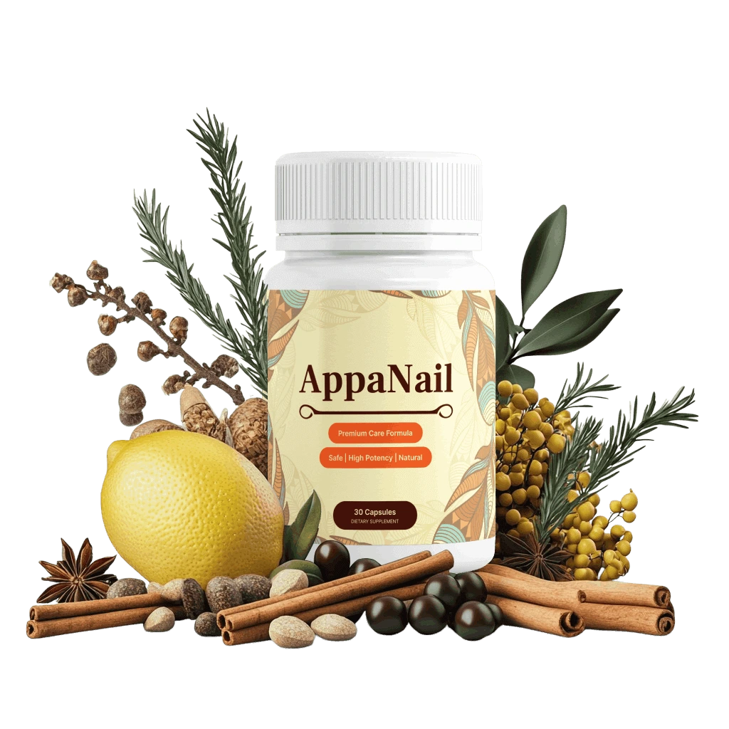 AppaNail bottle with ingredients