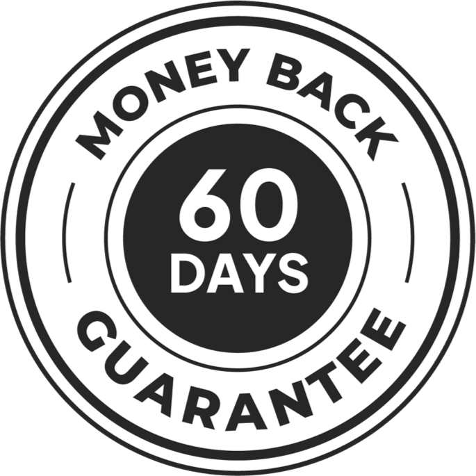 60 days money back guarantee logo