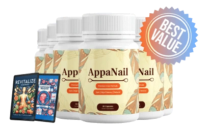 6 Bottles of AppaNail with free bonuses