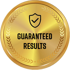 guaranteed results bagde